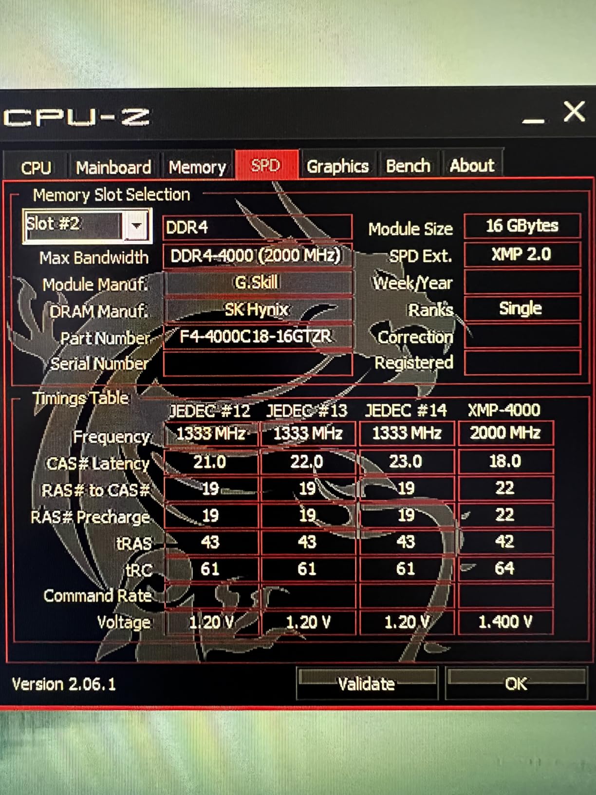 G.SKILL Trident Z RGB Series DDR4 RAM (XMP) 32GB (2x16GB) Up to 4000MT/s CL18-22-22-42 1.40V Desktop Computer Memory U-DIMM (F4-4000C18D-32GTZR) customer photo 2