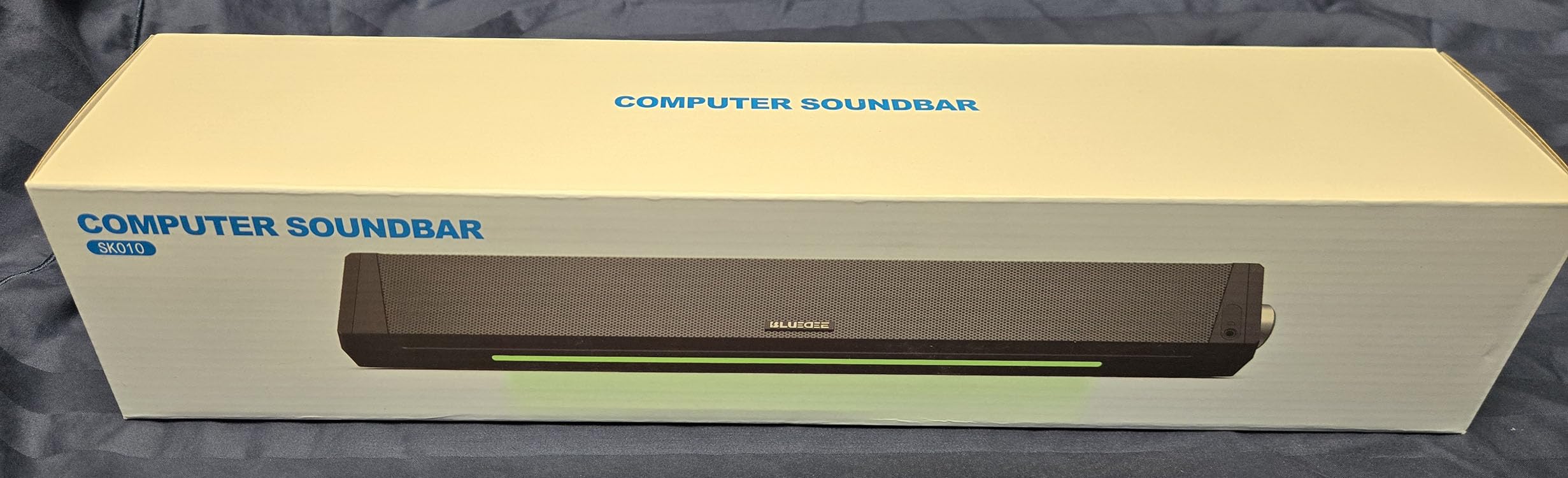 Bluedee Computer Speakers for Desktop PC, Bluetooth AUX Computer Sound Bar | HiFi Stereo PC Speakers for Computer Desktop, PC Soundbar, USB/USB C Powered Gaming Speakers for Monitor, PC, Laptop customer photo 2