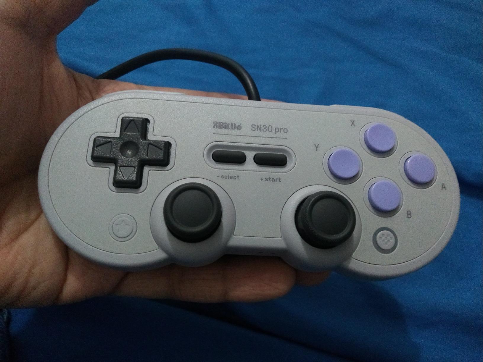 8Bitdo Sn30 Pro USB Wired Gamepad for Switch, Windows & Raspberry Pi(Gray Edition) customer photo 2