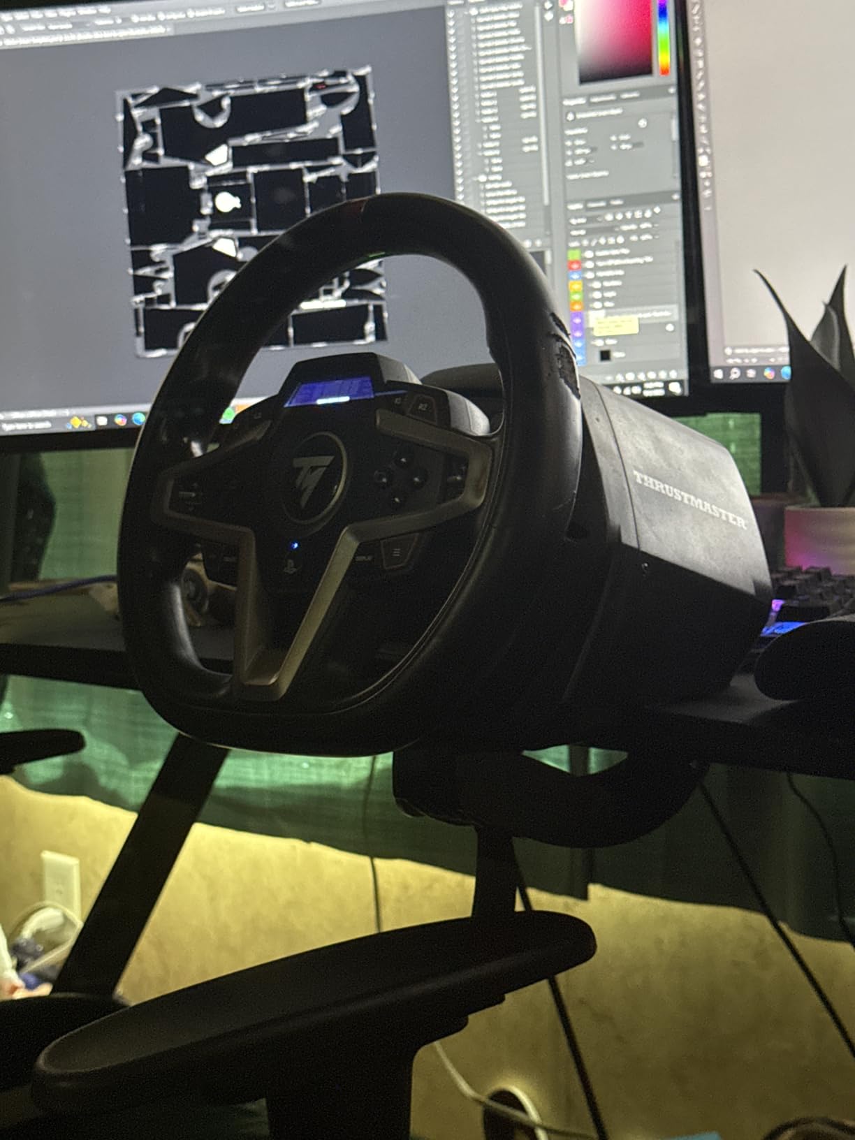 Thrustmaster T248P Force Feedback Racing Wheel (compatible w/ PS5, PS5 Pro, PS4 & PC) customer photo 2