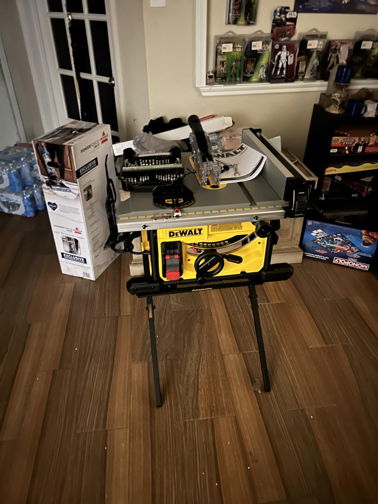 DEWALT Portable Table Saw with Stand, 8-1/4 inch, up to 48-Degree Angle Cuts (DWE7485WS) customer photo 2
