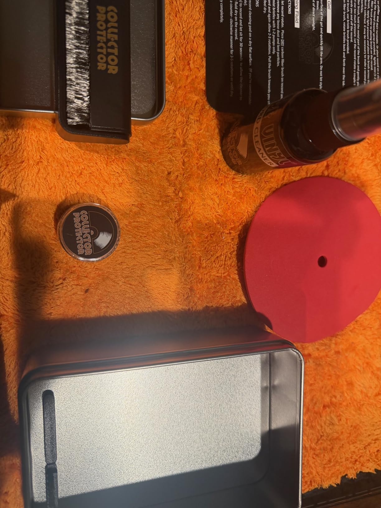 Vinyl Record Cleaning Kit with Brush, Cleaner & Stylus Cleaning Gel customer photo 1