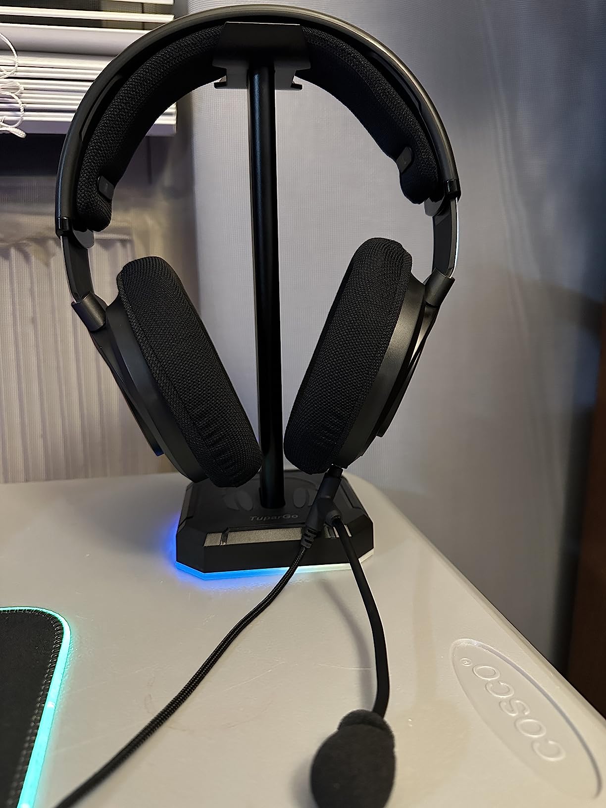 PHILIPS Over The Ear Studio Headphones for Recording Open Back Gaming Headset with Microphone Studio Monitor Headphones for PC DJ Music Piano Guitar with Detachable Mic and Audio Jack SHP9600MB customer photo 2