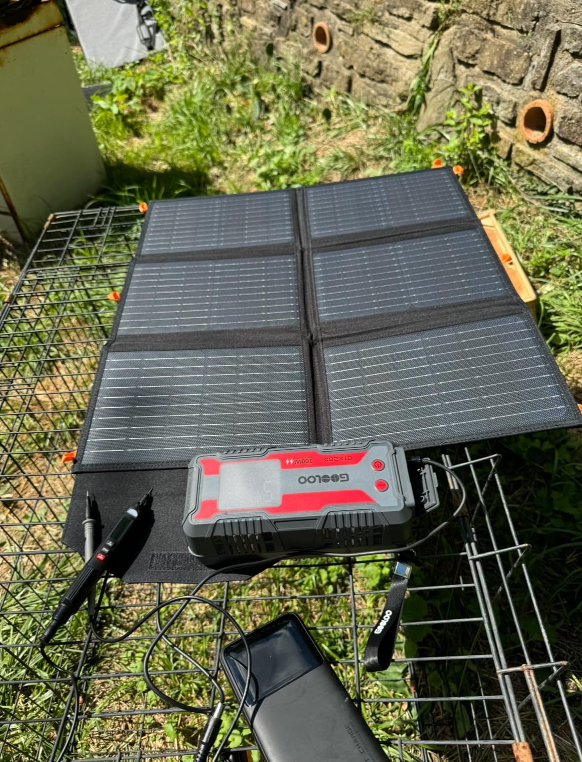 [Upgraded] FlexSolar 60W Portable Solar Panels Chargers IP65 Waterproof customer photo 2