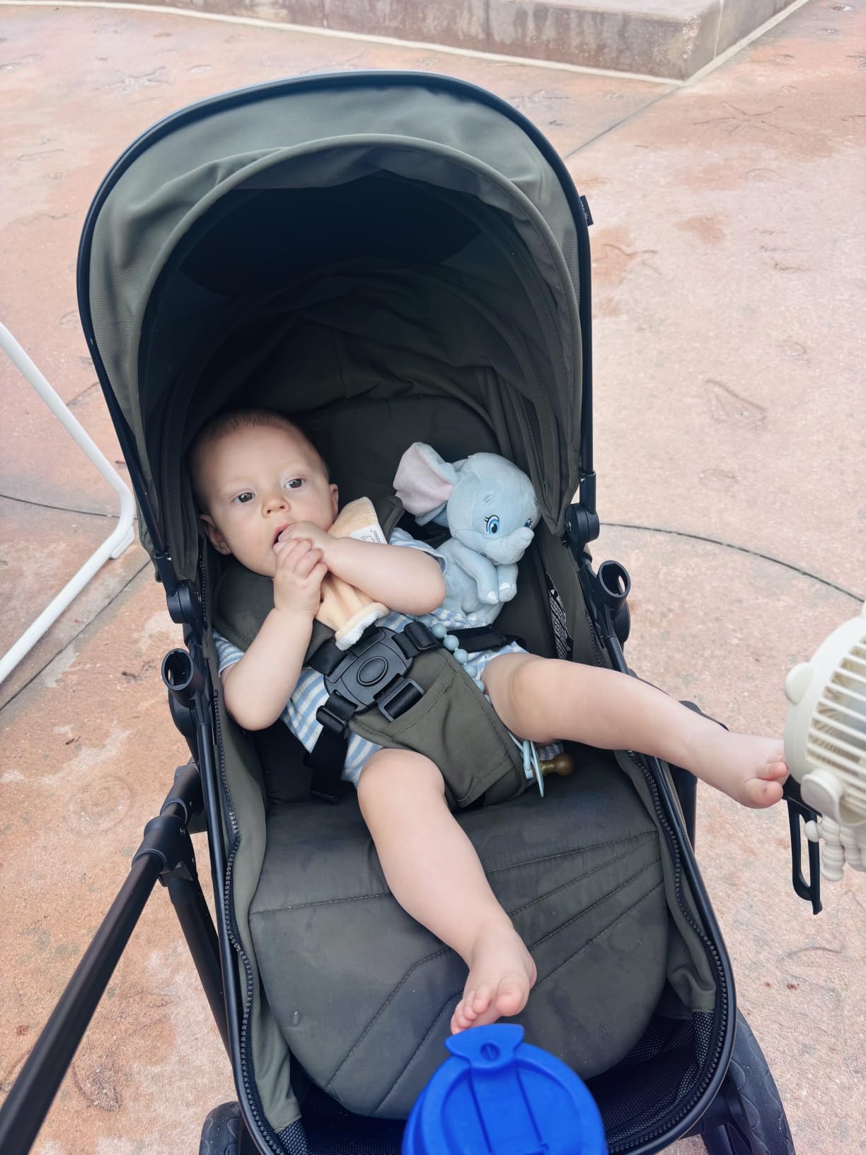 Mompush Wiz 2-in-1 Bassinet Stroller Reversible Seat, One-Hand Fold, Grey customer photo 1
