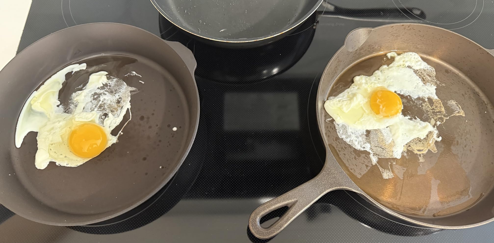 Lancaster Cast Iron Lightweight Cast Iron Skillet - 10.5” Pre-Seasoned Frying Pan Made in USA customer photo 1