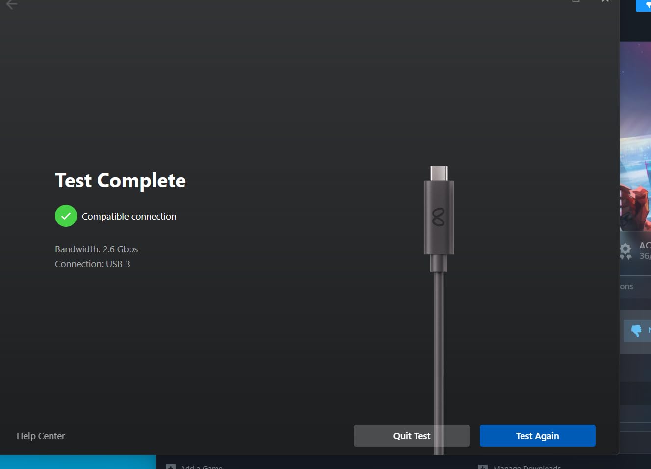 Syntech Link Cable 16FT, USB 3.0 to USB Cable for Meta Quest 3/3S/2, Pico 4 customer photo 2