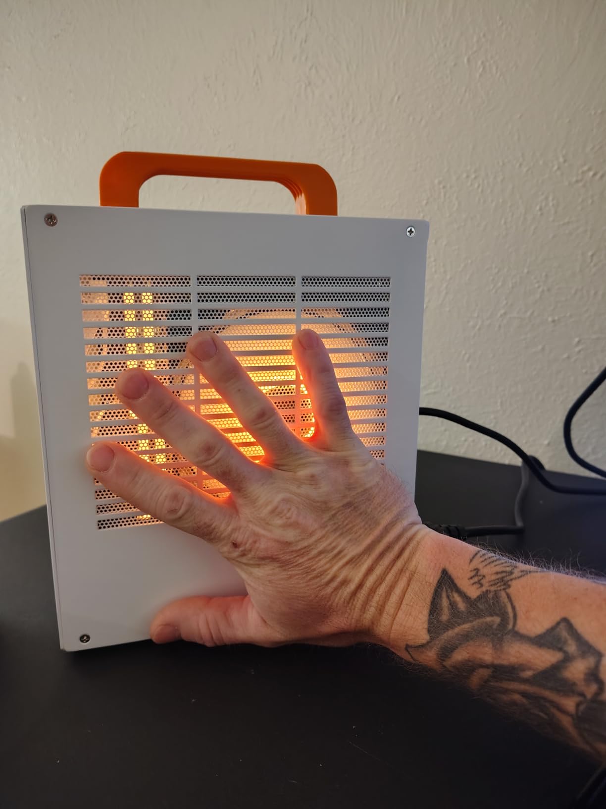 SGPC K39 5L Mini ITX Case,Portable SFF Gaming Chassis,White Standard Edition customer photo 1