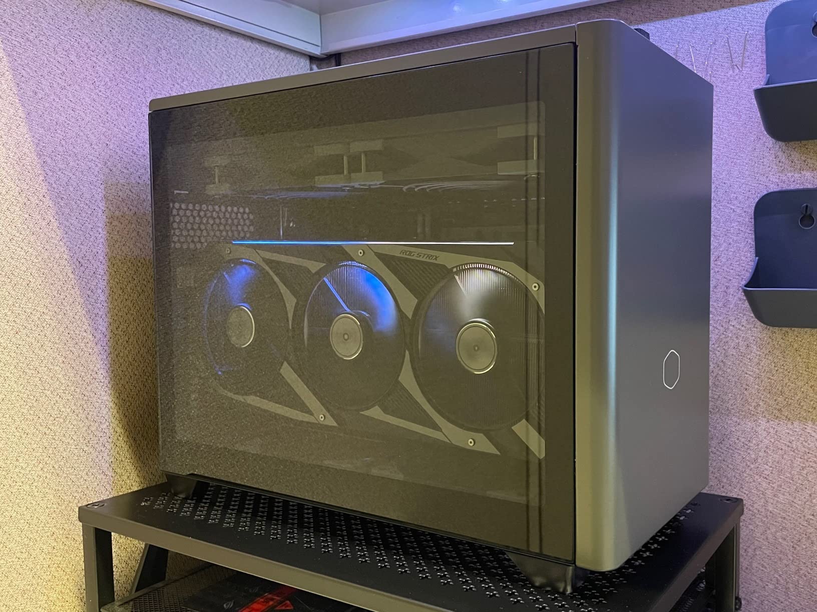 Cooler Master NR200P MAX V2 Mini-ITX PC Case Bundle, 280mm AIO, 850W Gold customer photo 2