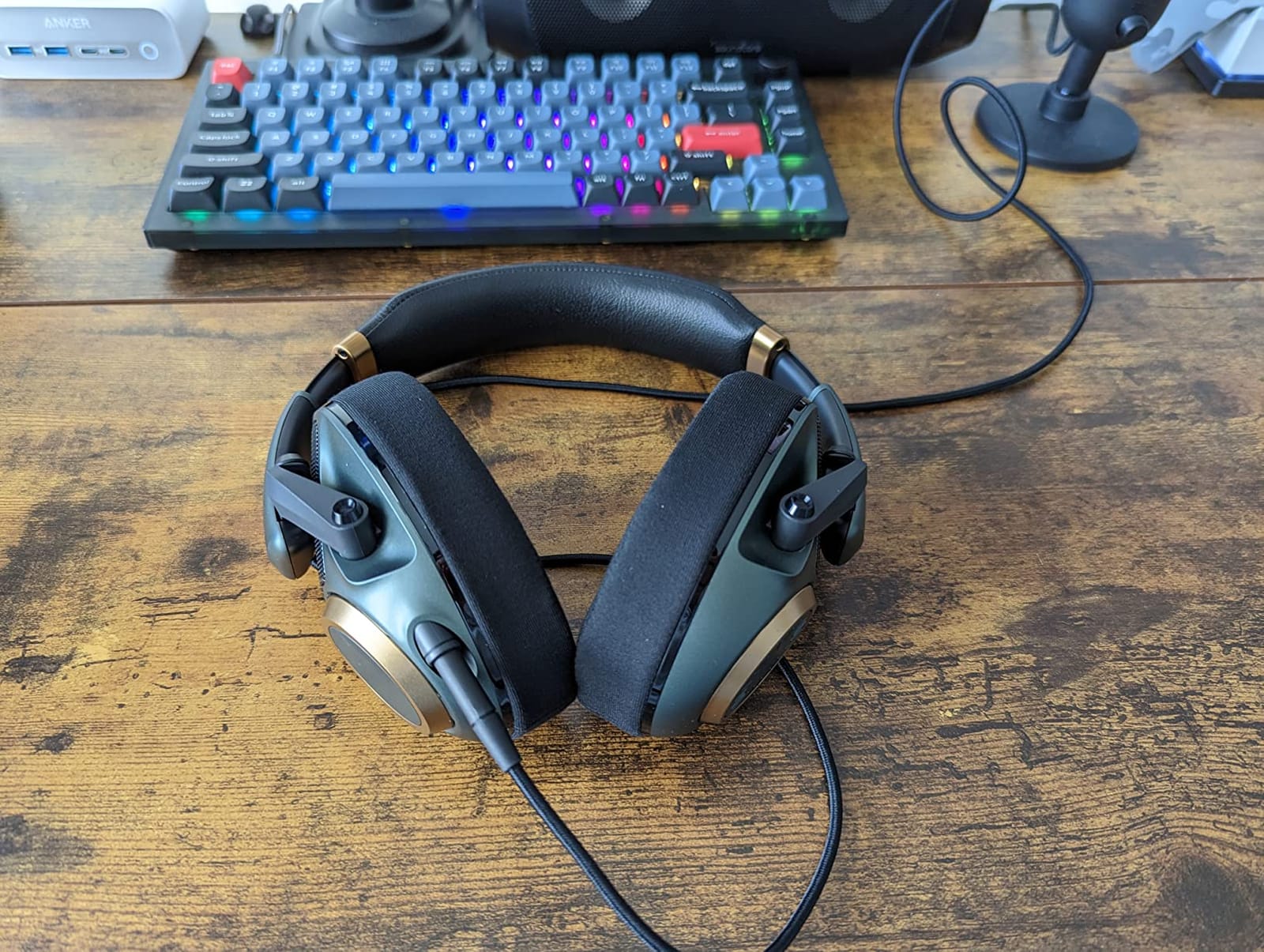 EPOS H6Pro Open Acoustic Gaming with Mic - Immersive Sound, Lightweight Comfort, and Durable Design - Works with Xbox, PS4/PS5 & PC/Windows - Green customer photo 2