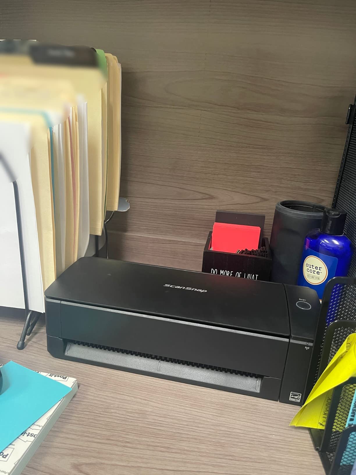 ScanSnap iX1300 Wireless or USB Double-Sided Color Document Scanner, Black customer photo 2