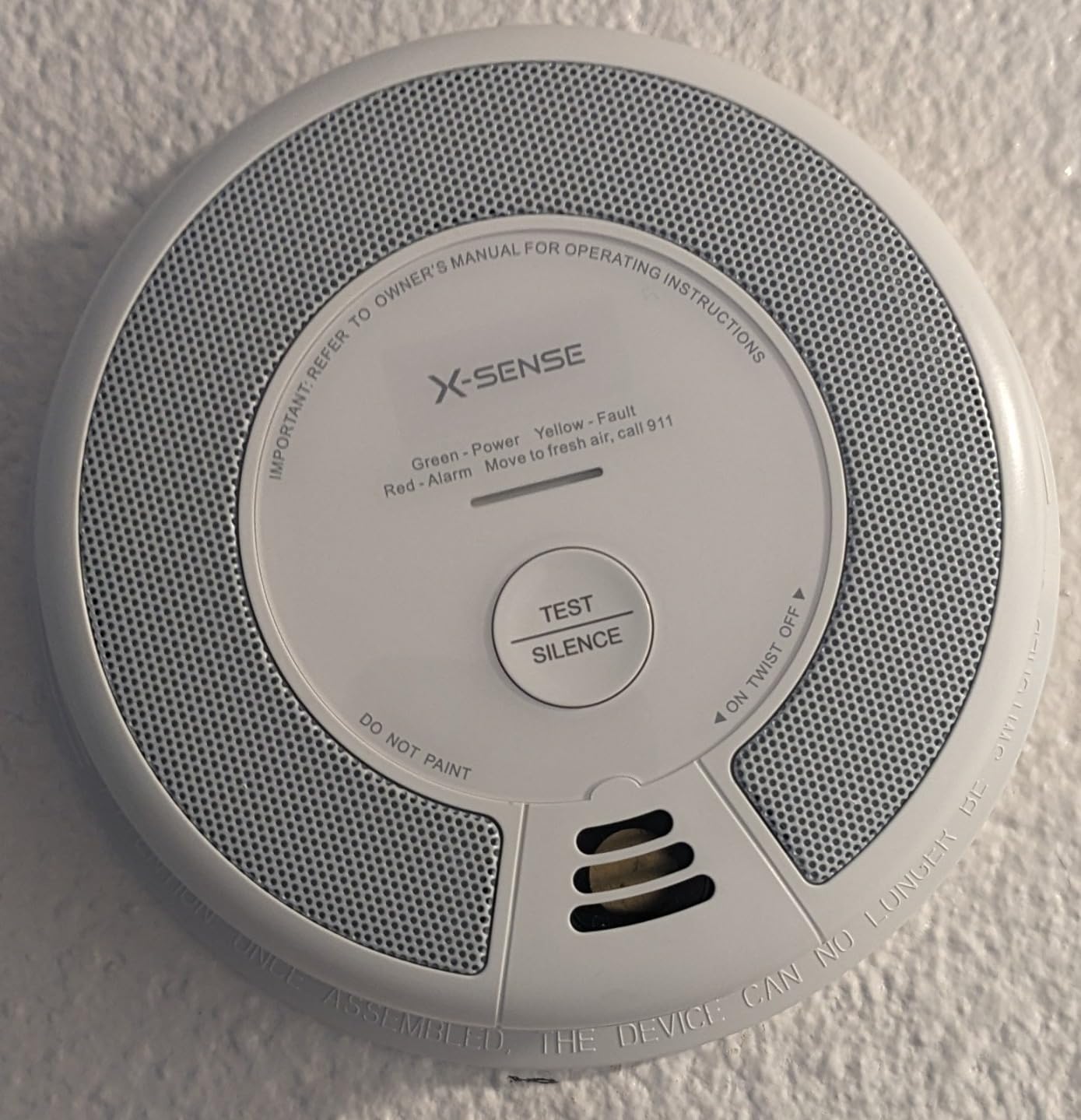 X-Sense 1-Pack Interconnected Smoke and CO Detector, SC06-W customer photo 1