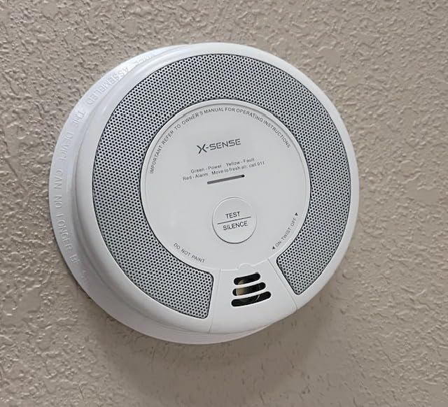 X-Sense 1-Pack Interconnected Smoke and CO Detector, SC06-W customer photo 2
