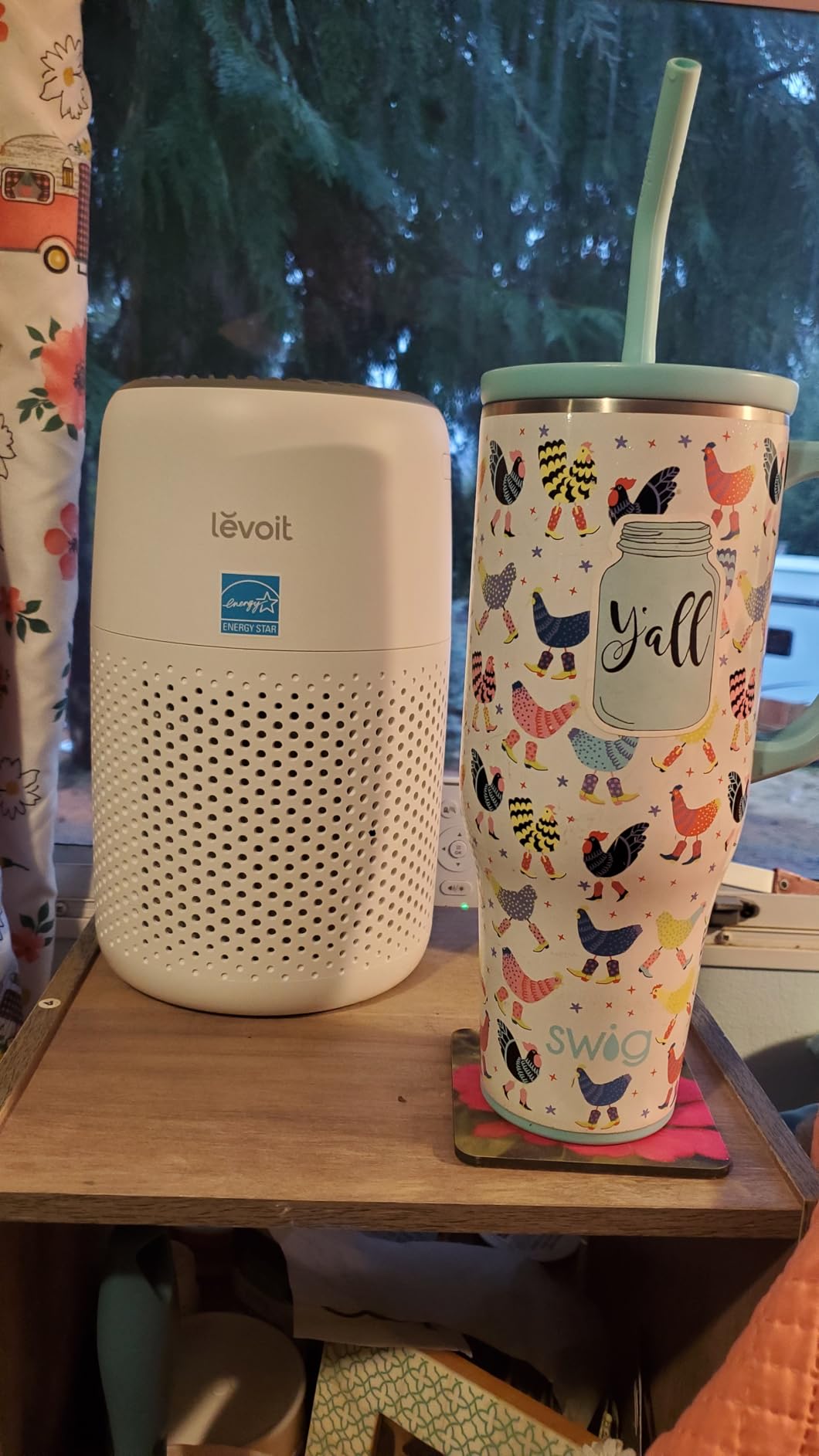 Levoit Air Purifiers for Bedroom Home Pets Dorm Room, Small Air Purifiers | Filter Cleaner with Fragrance Sponge, Filters Smoke, Allergens, Pet Dander, Odor, Dust, Office, Desktop, Core Mini-P, White customer photo 1