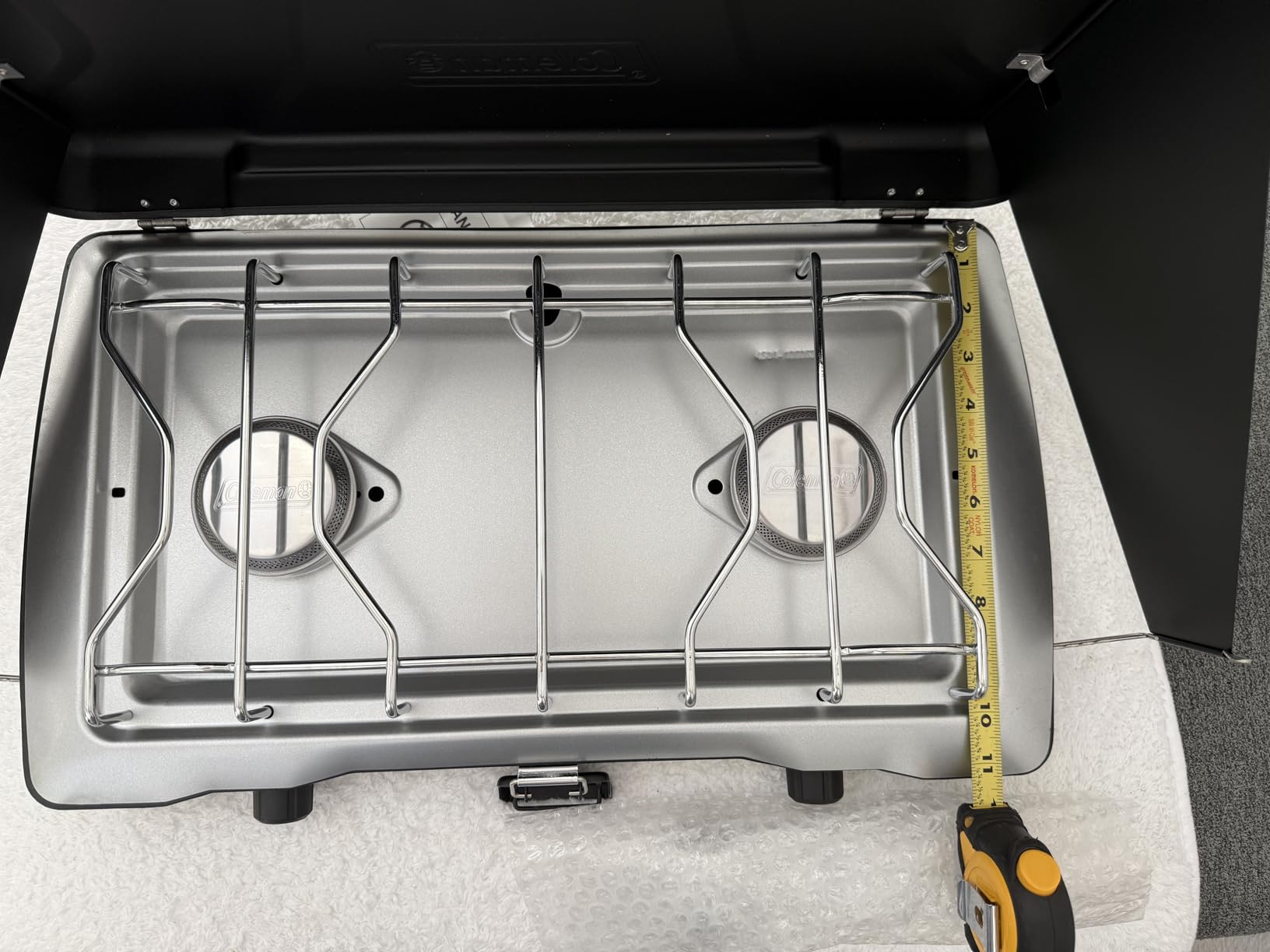 Coleman Triton 2-Burner Propane Stove, Portable Camping Cooktop customer photo 1