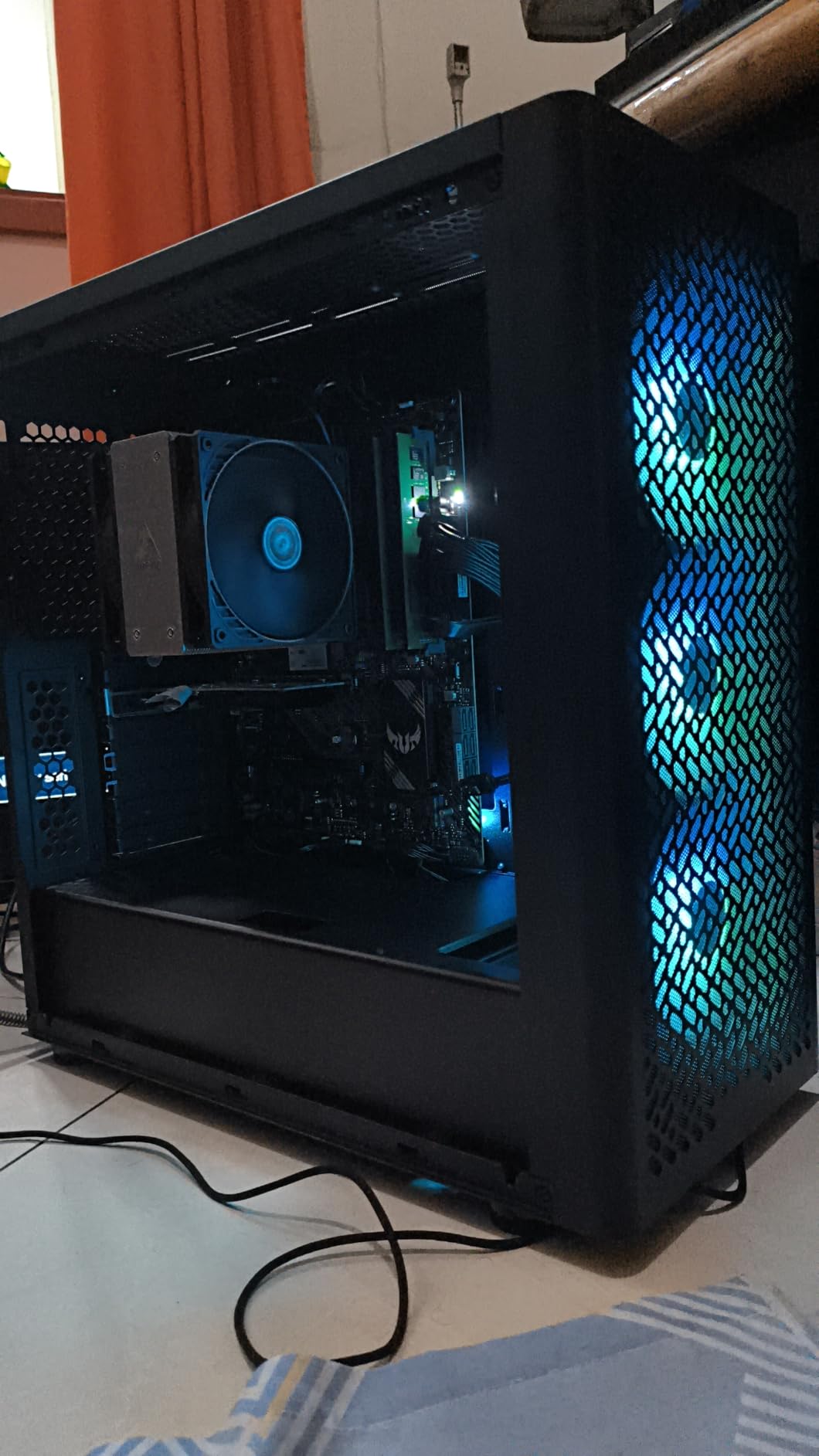 ASUS TUF Gaming B550-PLUS WiFi II AMD AM4 (3rd Gen Ryzen™) ATX Gaming Motherboard (PCIe 4.0, WiFi 6, 2.5Gb LAN, BIOS Flashback, USB 3.2 Gen 2, Addressable Gen 2 RGB Header and Aura Sync) customer photo 2