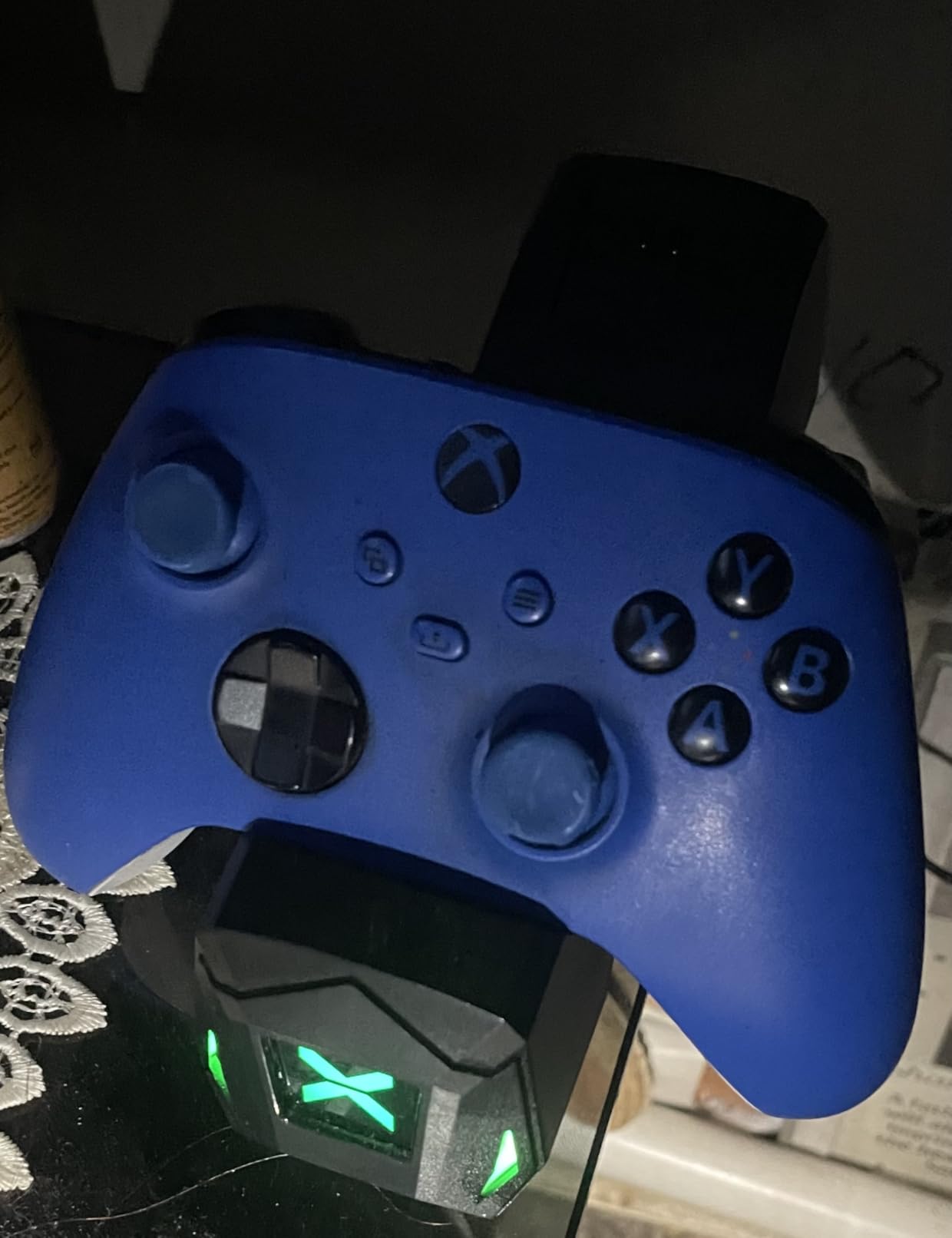 Upgraded Controller Charger Station with 2x6200mWh Rechargeable Battery Packs for Xbox One/Series X|S, Dual Charging Dock for Xbox One Battery Pack (Controller not Included) customer photo 2