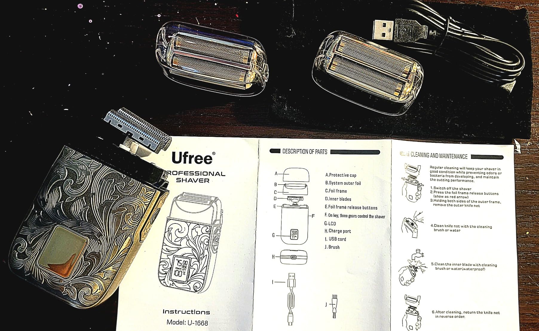 Ufree Foil Shaver for Men, Electric Razor, Face Shaver customer photo 1