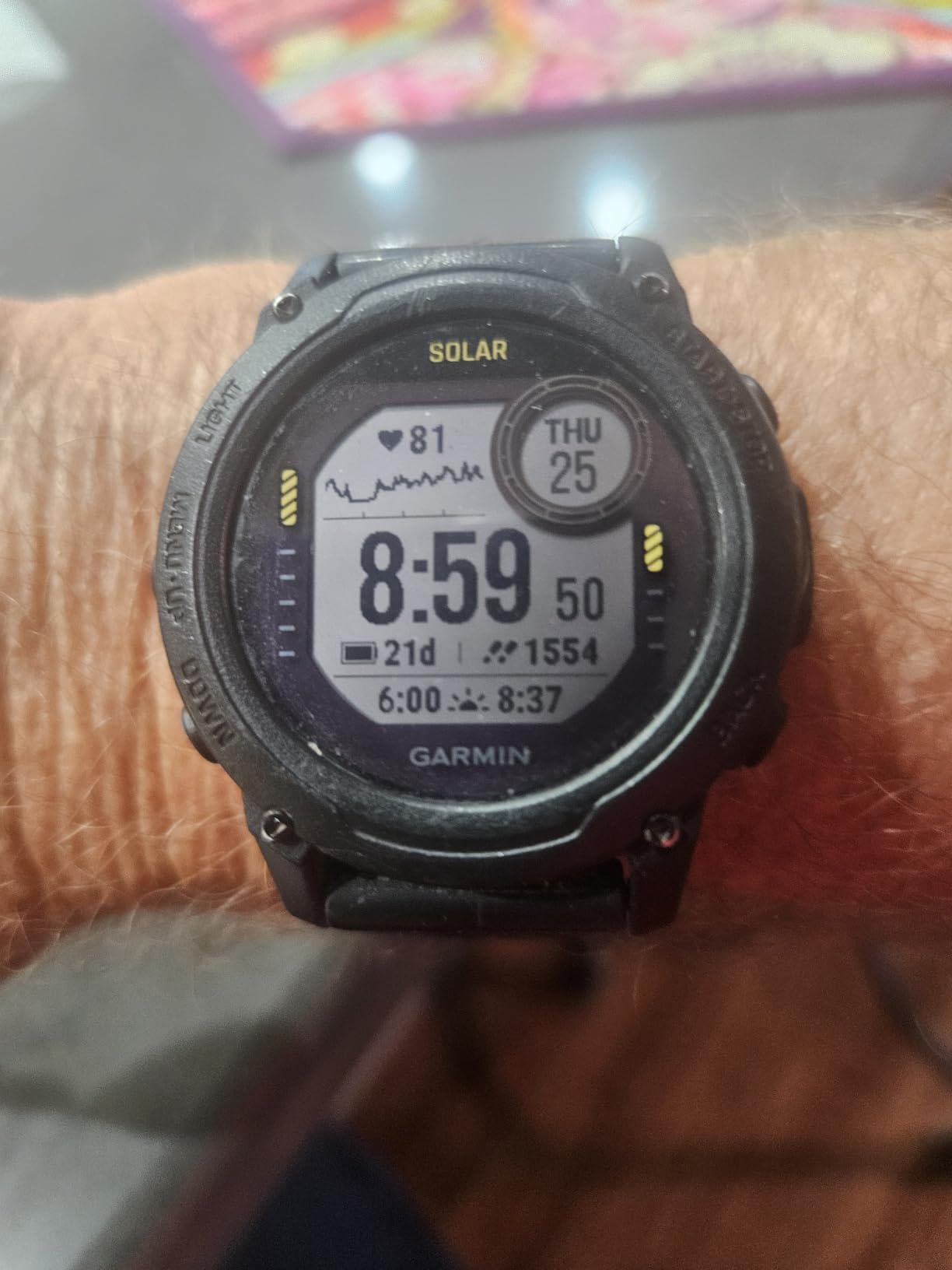 Descent™ G1 Solar, Rugged Dive Computer, Black customer photo 2