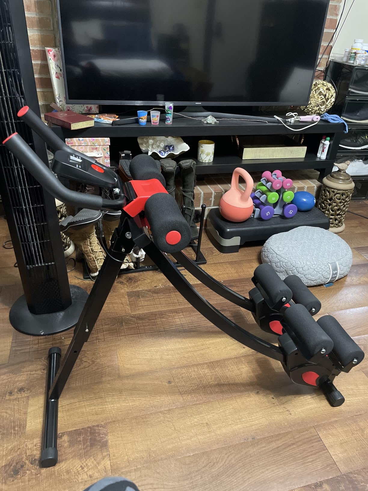 GIKPAL Ab Machine for Home Gym, Adjustable Foldable Equipment, Core Workout customer photo 2