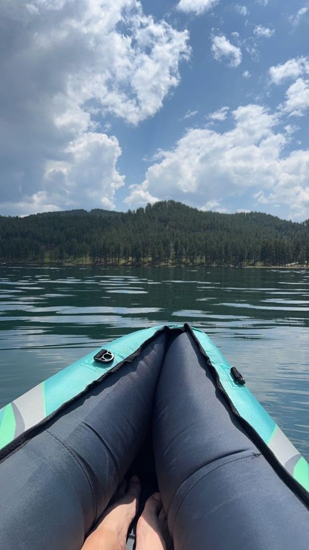 Bestway Hydro Force Inflatable Kayak Set | Includes Seat, Paddle, Hand Pump, Storage Carry Bag | Great for Adults, Kids and Families customer photo 1
