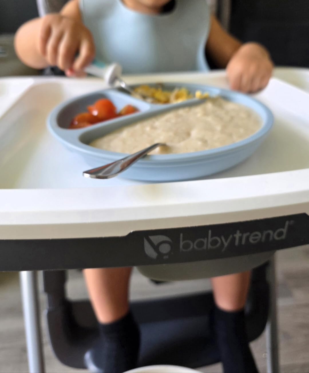 Baby Trend Sit Right 2.0 3-in-1 High Chair - Cozy Grey customer photo 2