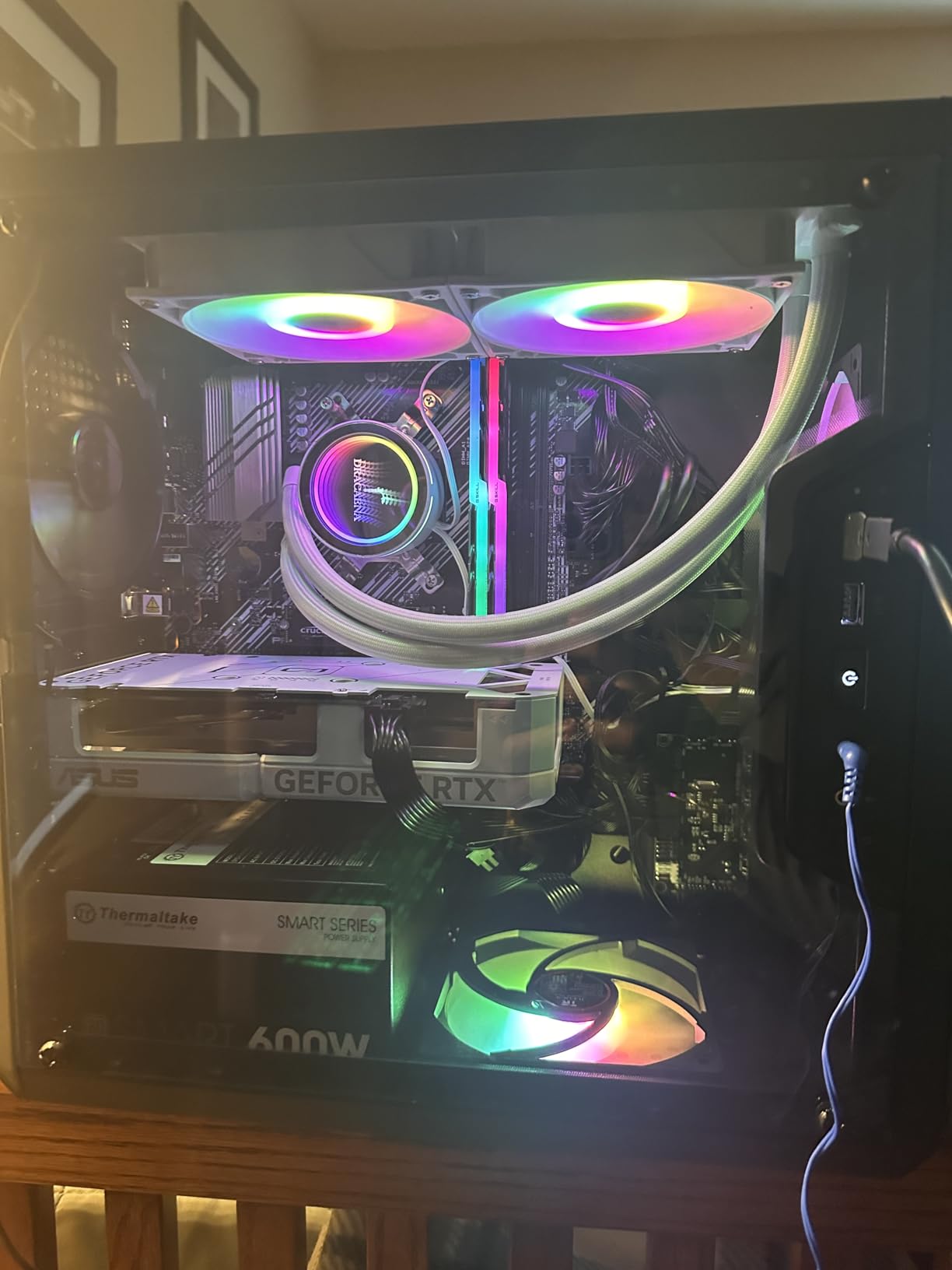 ASUS Prime B550M-A WiFi II AMD Micro ATX DDR4 Motherboard with PCIe 4.0, WiFi 6, ECC Memory, HDMI 2.1, RGB Header customer photo 1