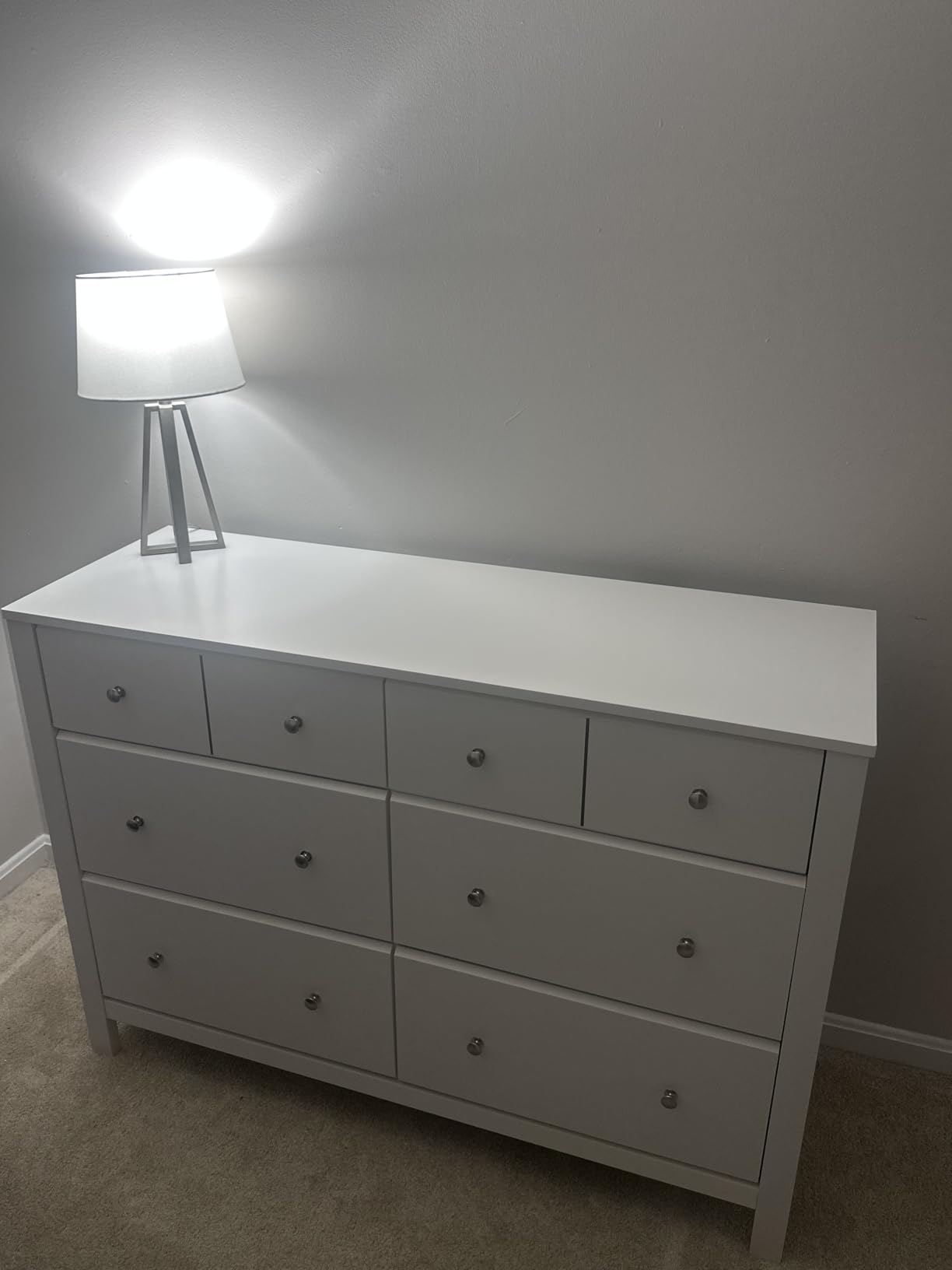 Storkcraft Horizon 3 Drawer Chest with Removable Changing Topper, White customer photo 2