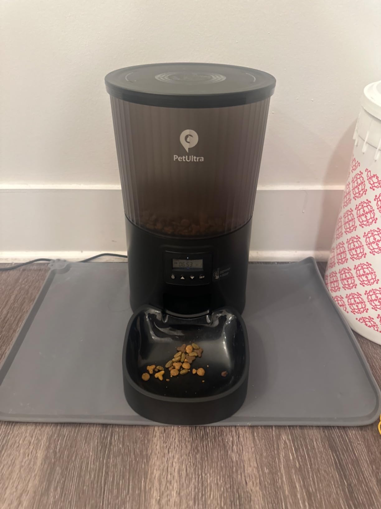 PETULTRA Automatic Cat Feeder: 4L Timed Cats Food Dispenser Programmable customer photo 2