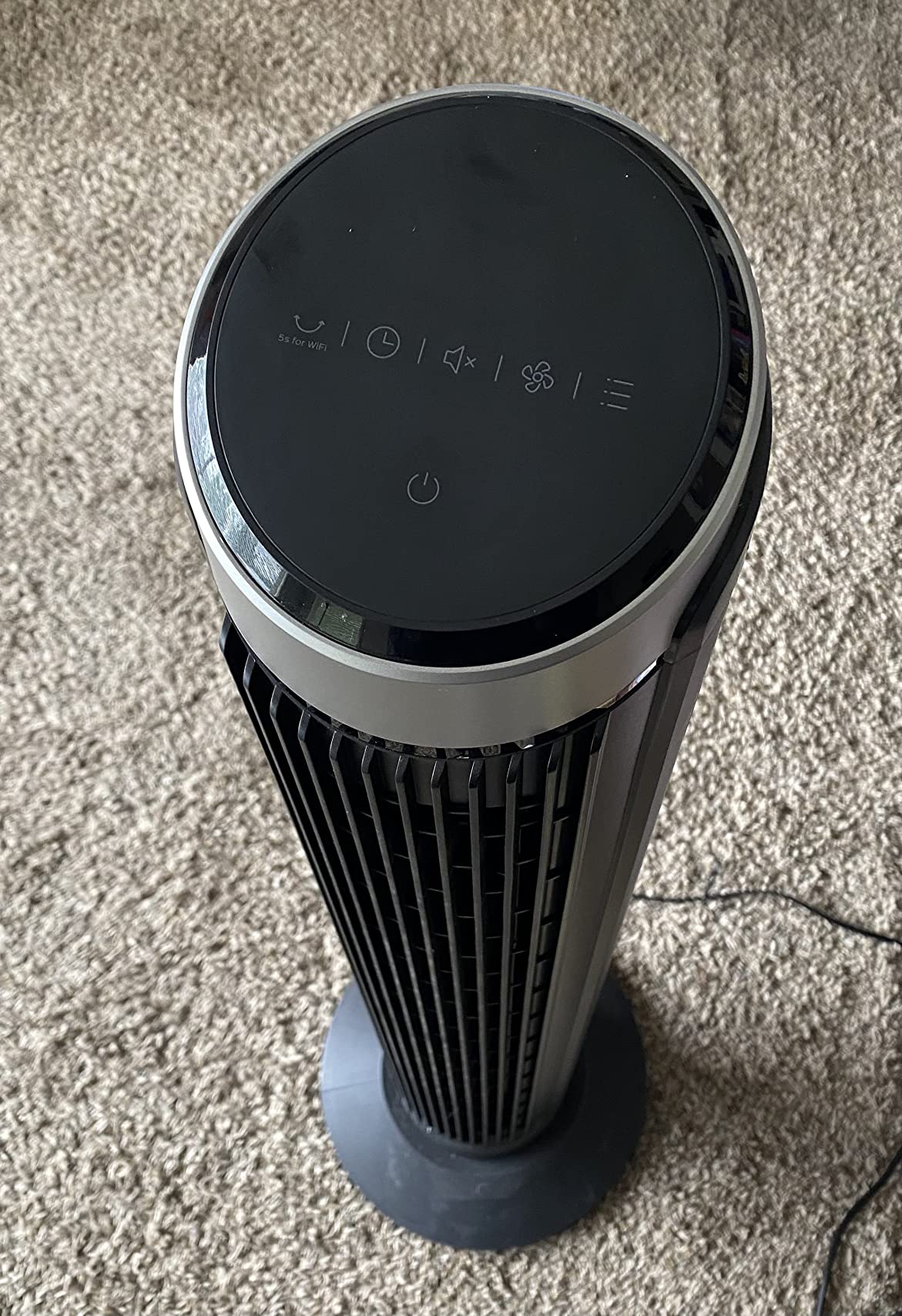 DREO Smart Tower Fan for Bedroom, 90° Oscillating Fan, 26ft/s Wind, 28dB customer photo 2
