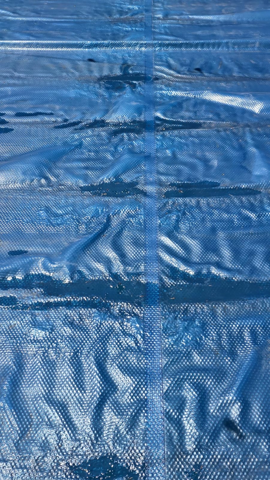 VINGLI 18x36ft Solar Pool Cover 12mil Rectangle Blue customer photo 2