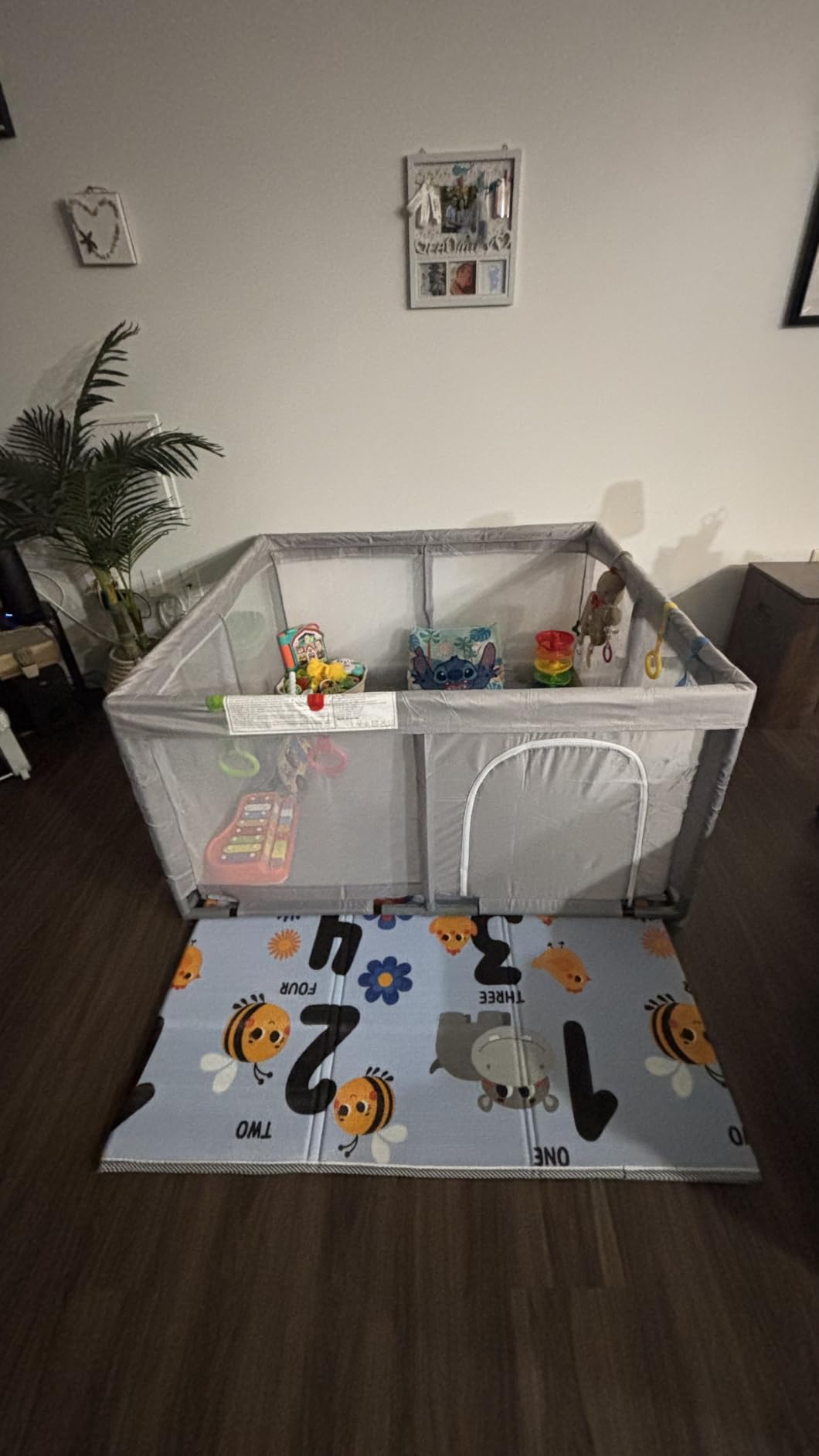 Hiaksedt Baby Playpen 50x50 Inch, Play Pens for Babies and Toddlers customer photo 1