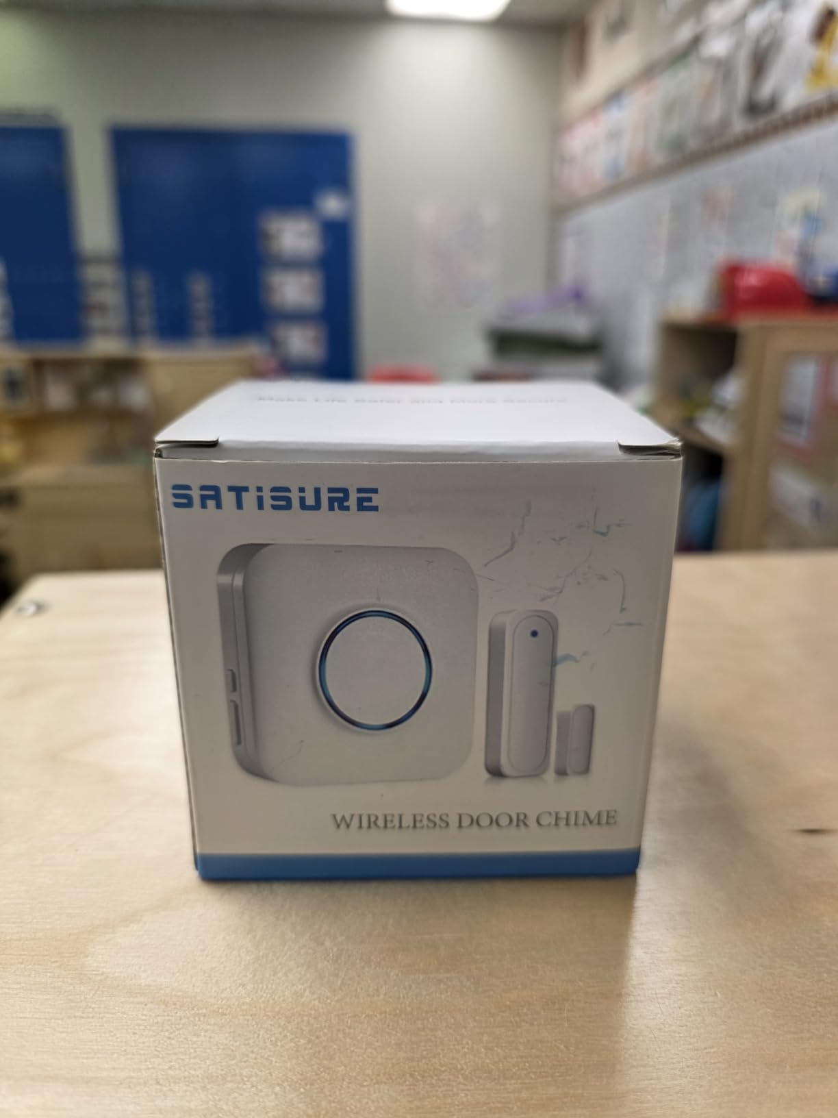 Door Chime, Satisure Wireless Sensor Alarm for Home, Business, Store customer photo 1