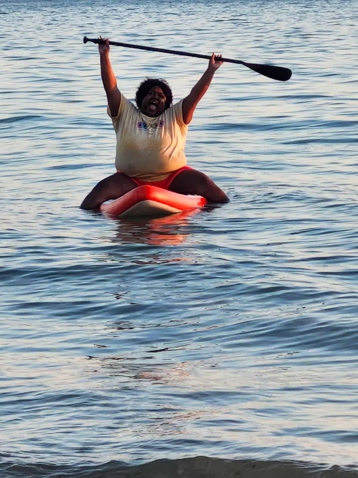 FEATH-R-LITE Inflatable Stand Up Paddle Board with Beginner SUP Accessories customer photo 1