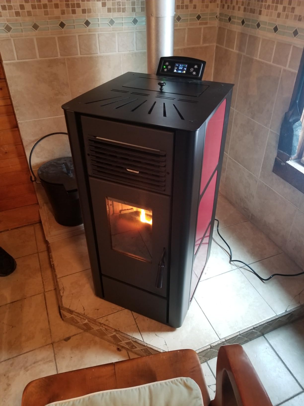 Freedom Stove PS21 Freestanding Pellet Stove, WiFi, 5-Yr Warranty customer photo 2