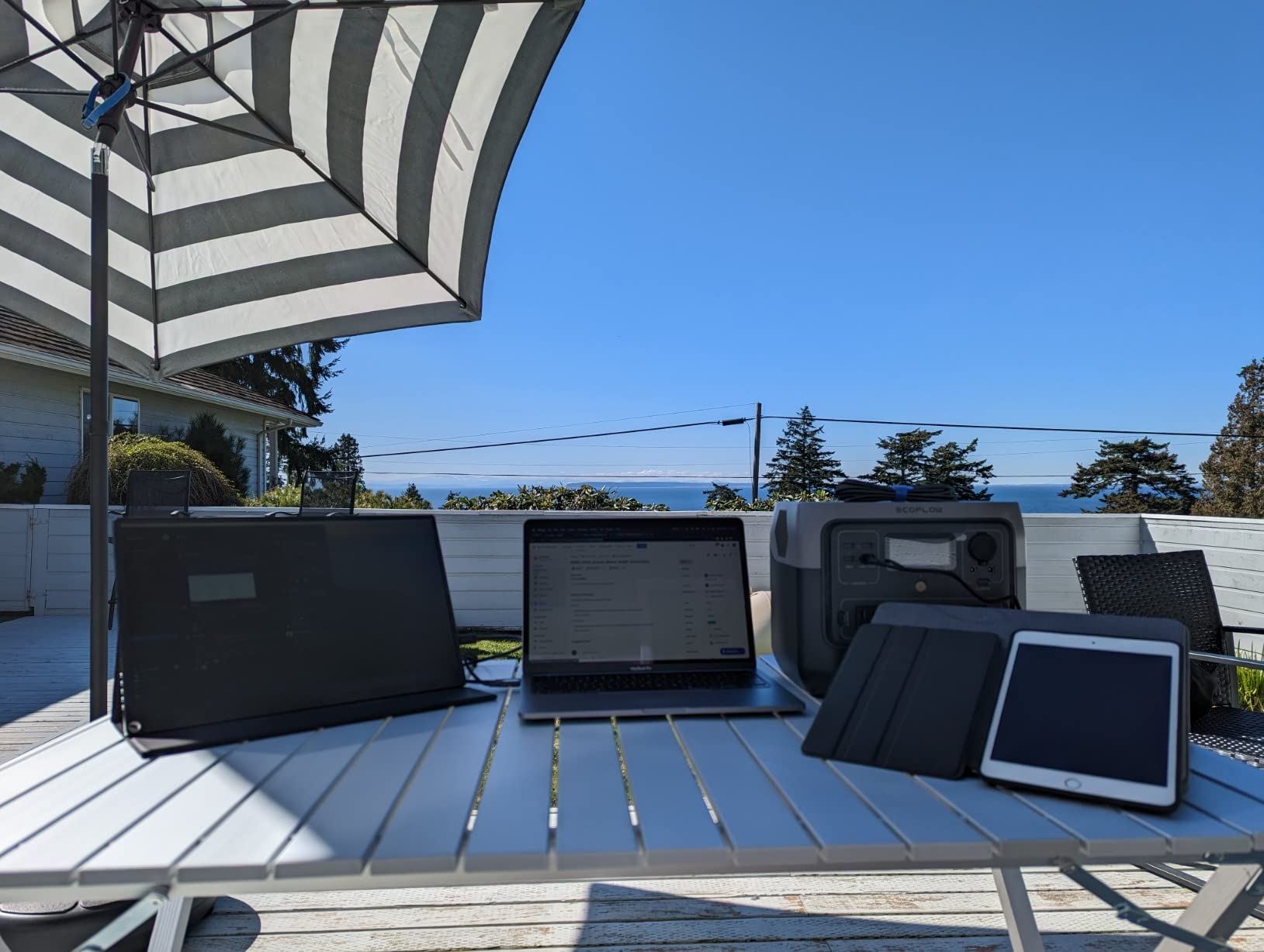 EF ECOFLOW Solar Generator RIVER 2 Pro & 160W Portable Solar Panel, 768Wh customer photo 1