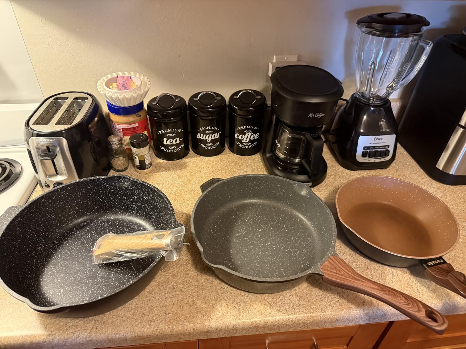 SENSARTE Nonstick Ceramic Saute Pan 10 Inch/3.5QT, Non-toxic Deep Frying Pan Skillet with Lid, Healthy Jumbo Cooker, Stay Cool Handle, Induction Compatible, PFOA & PFAS Free customer photo 1