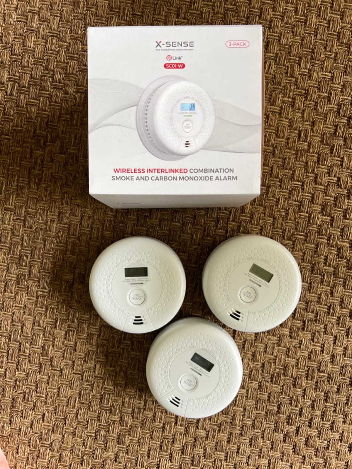 X-Sense Interconnected Smoke and CO Detector Combo, SC01-W, 1-Pack customer photo 2