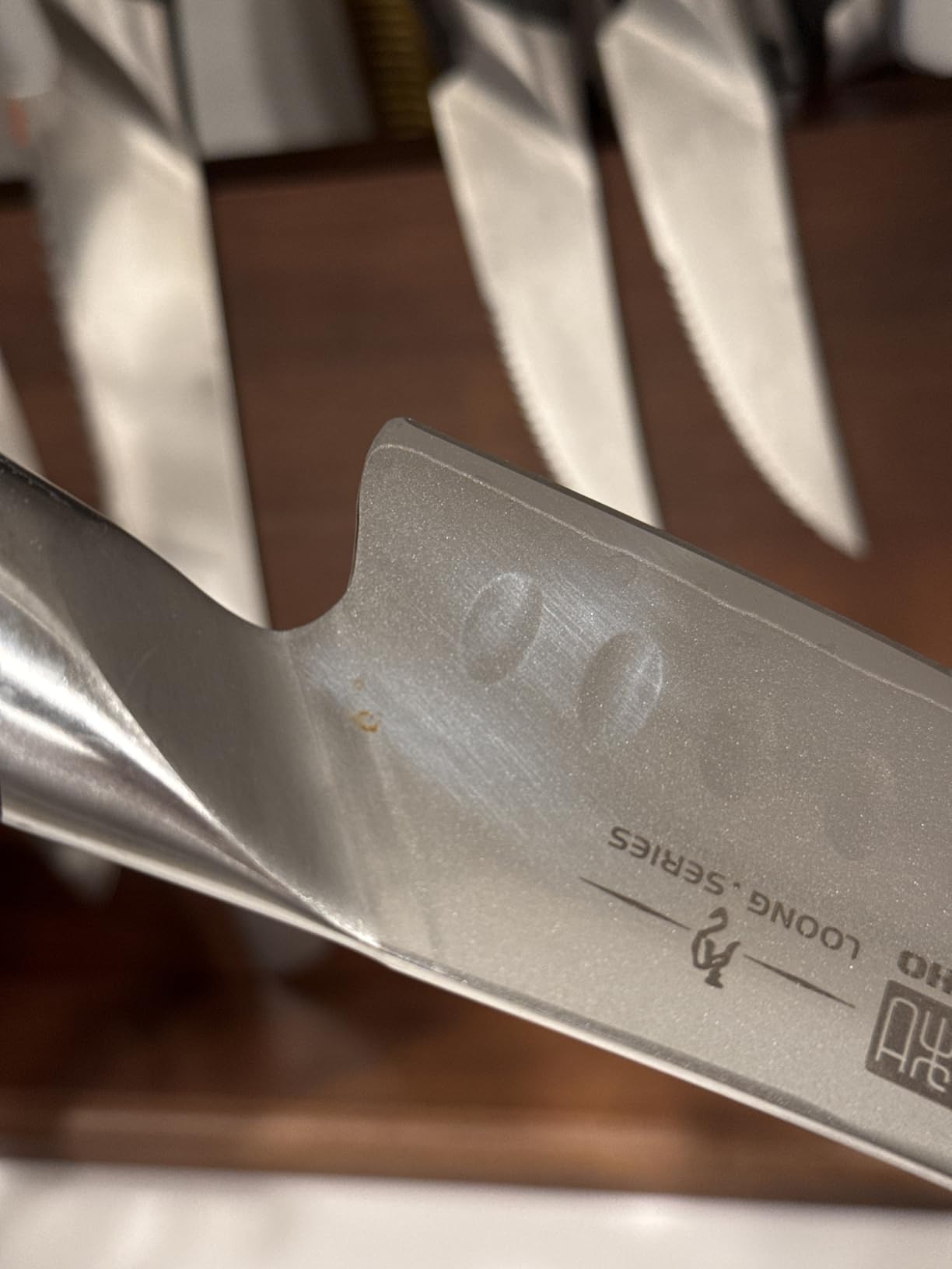 HOSHANHO 7 Inch Japanese Chef Knife, Ultra Sharp Kitchen Santoku Knives customer photo 2