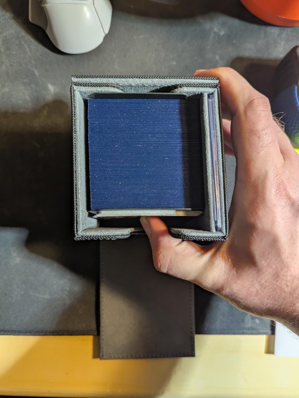 ZLCA MTG Deck Box Holds 120+ Single Sleeved Cards Commander Deck Box customer photo 2