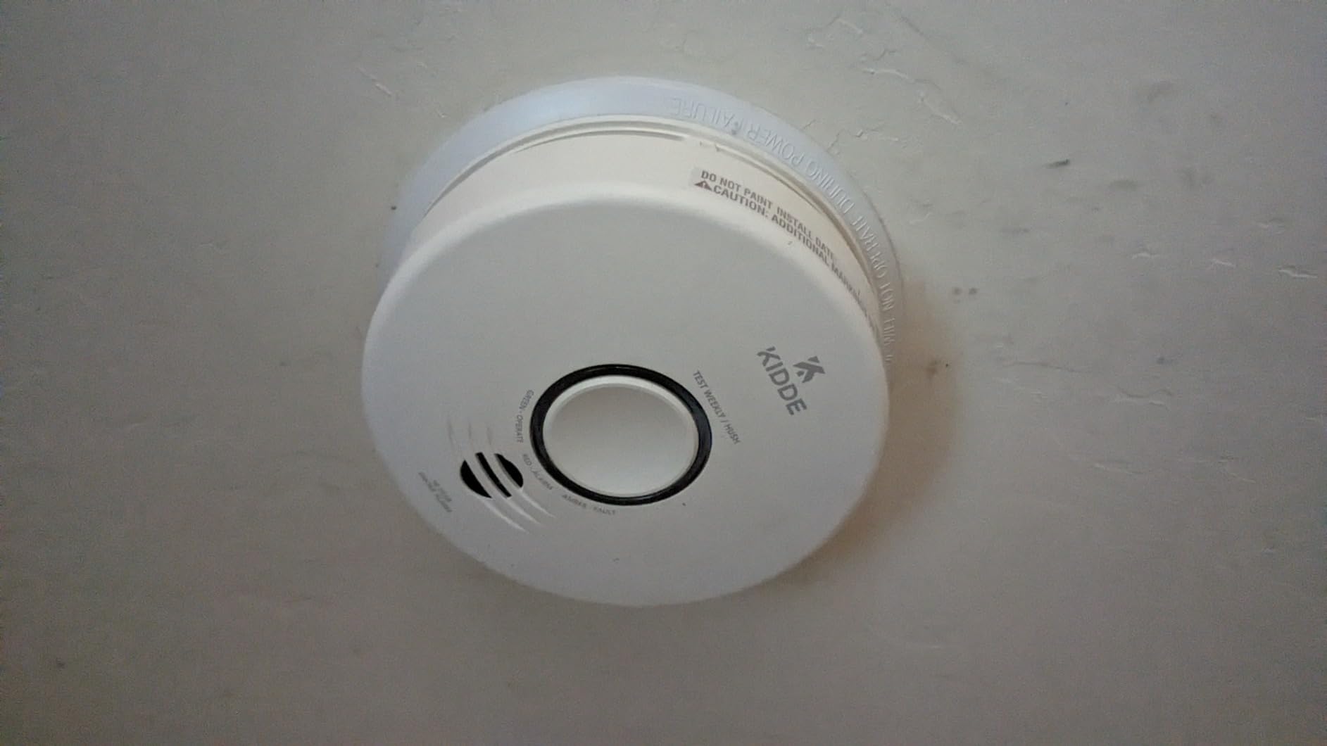 Kidde Smart Smoke Detector, WiFi, Alexa Compatible Device, Hardwired w/Battery Backup, Voice & App Alerts customer photo 1