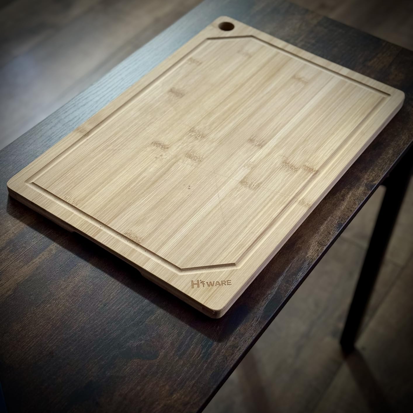 36 x 24 Extra Large Bamboo Cutting Board for Kitchen, Cutting Board Stove Top Cover with Handle, Butcher Block Chopping Board with Juice Groove, Large Charcuterie Board Over the Sink customer photo 1