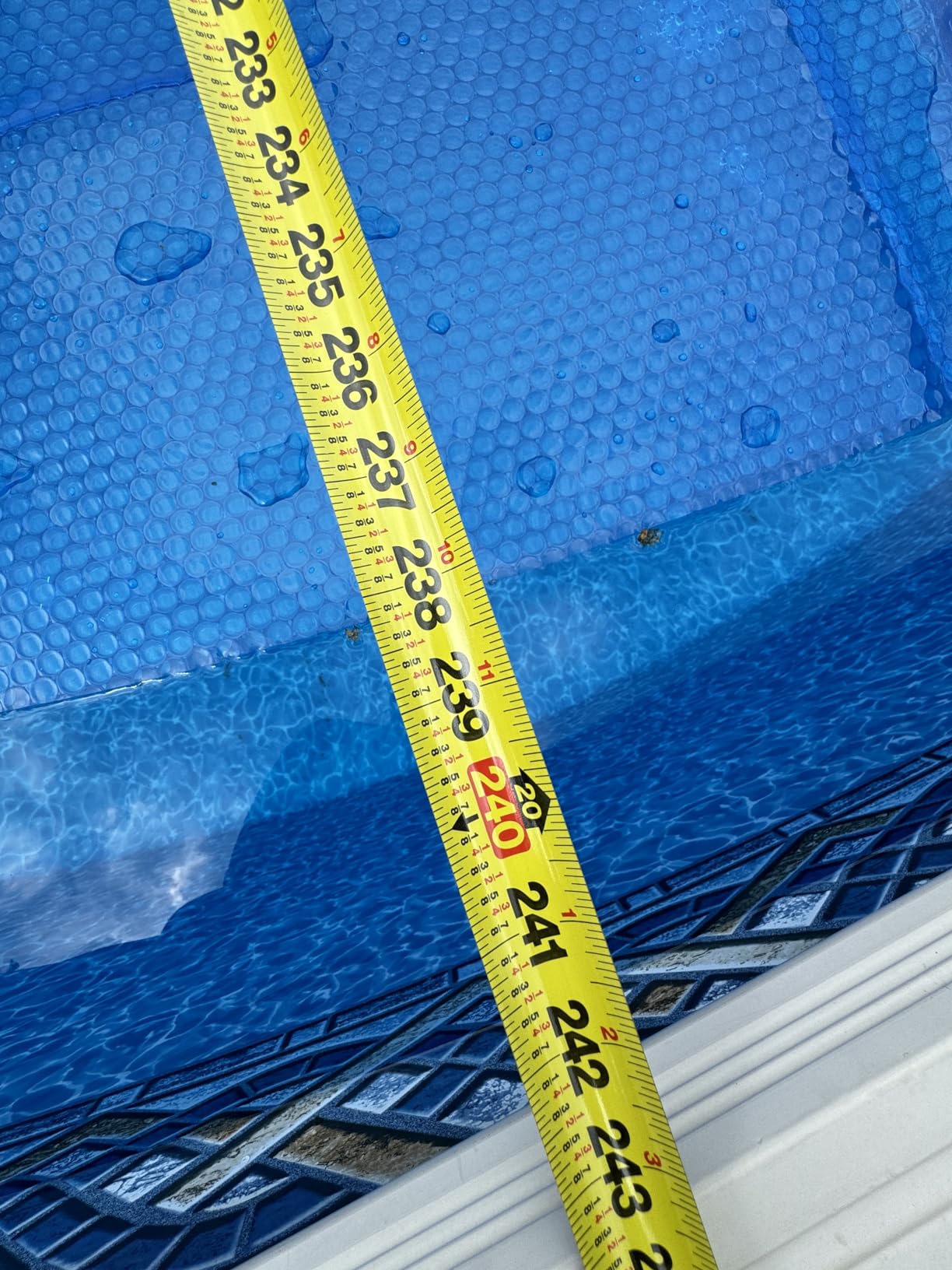 In The Swim 24' Premium Blue Round Solar Pool Cover 12 Mil customer photo 1