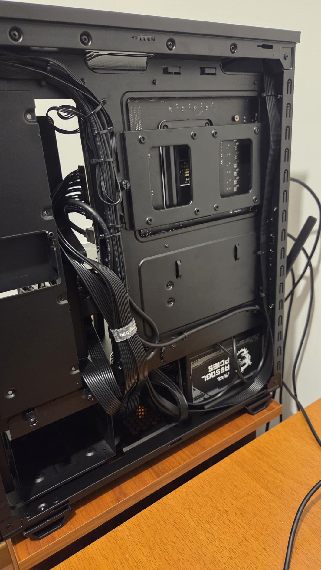 MSI MAG A850GL PCIE5, Fully Modular Compact Gaming 850W Power Supply, 80+ Gold, ATX 3.1 & PCIe 5.1 Ready, Native Dual-Color 12V-2x6 Cable, 10 Year Warranty customer photo 1
