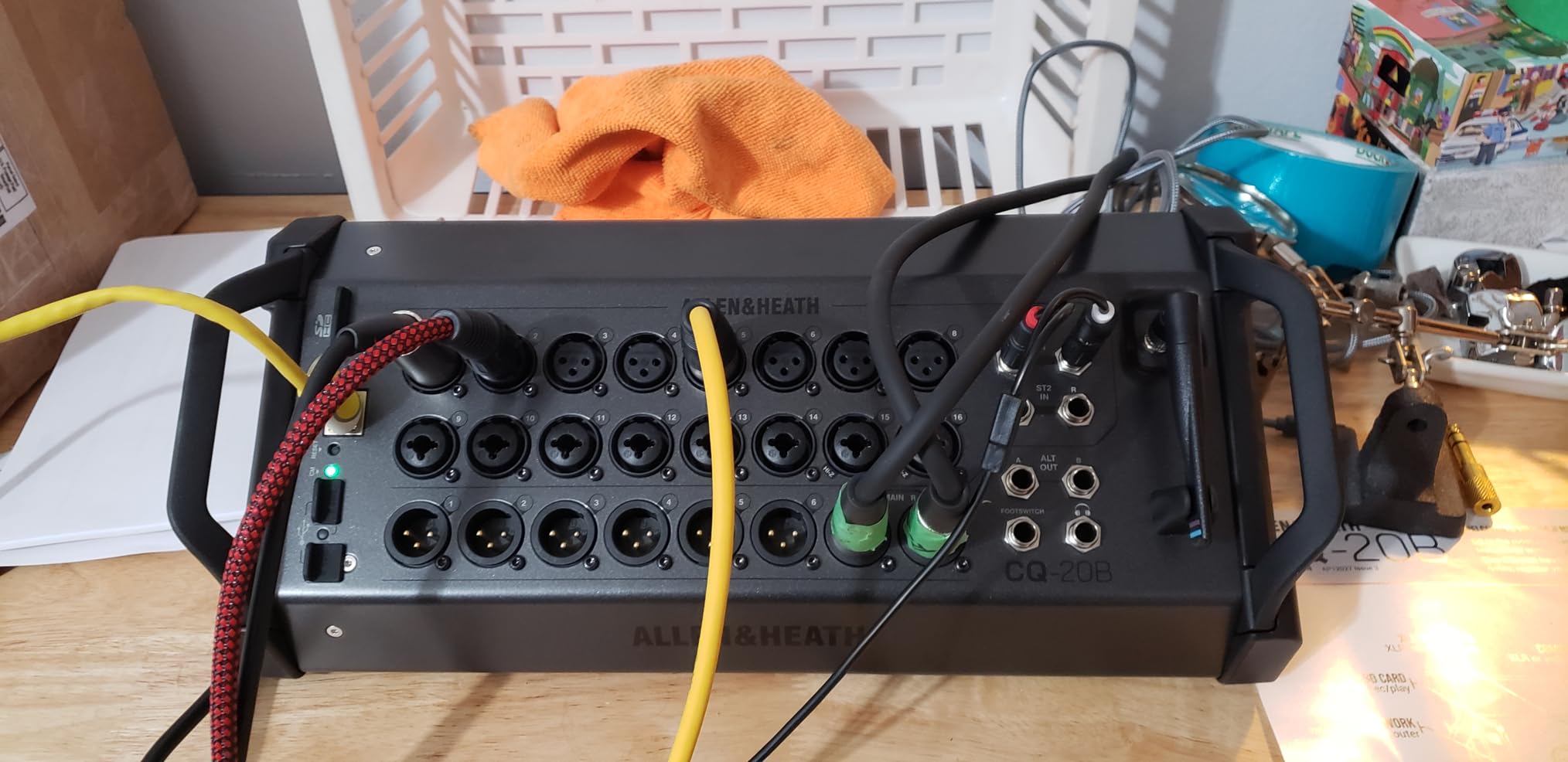 Allen & Heath CQ-20B Digital Mixer with WiFi and Bluetooth Connectivity customer photo 1