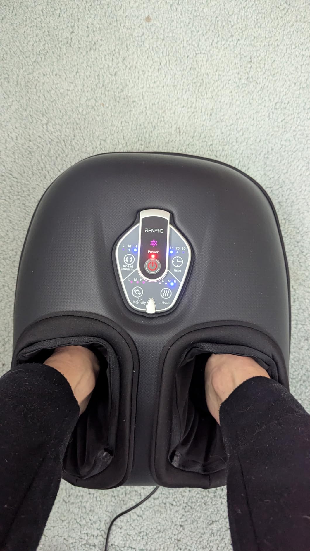 RENPHO Foot Massager with Heat, Birthday Gifts for Women, FSA Eligible HSA customer photo 1