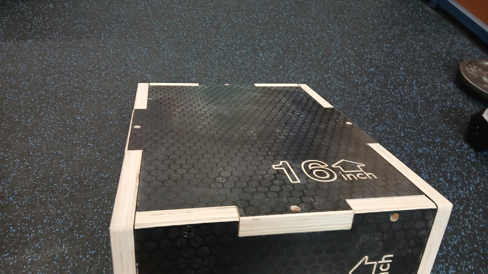 Fitvids Non-Slip Wooden Plyo Box Jump Exercise Platform, Plyometric Workout Equipment for Home Gym, Training Step Box, Multiple Sizes customer photo 2