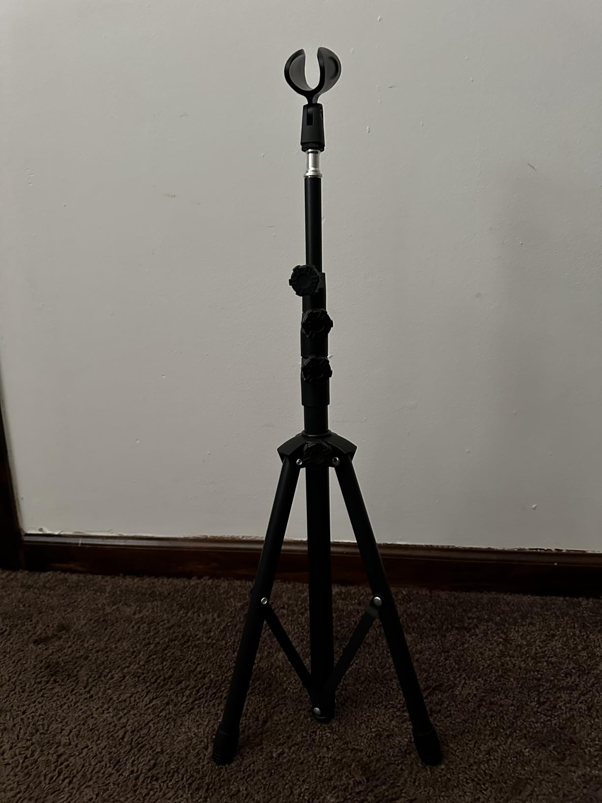 KEREAL Microphone Stand For singing For Most Mic, Gooseneck Mic Stand Adjustable Height From 21” to 75”, Portable Mic Floor Stand with Phone holder,Two Mic Clips for Studio, Stage, Karaoke, DJ, Kids customer photo 2