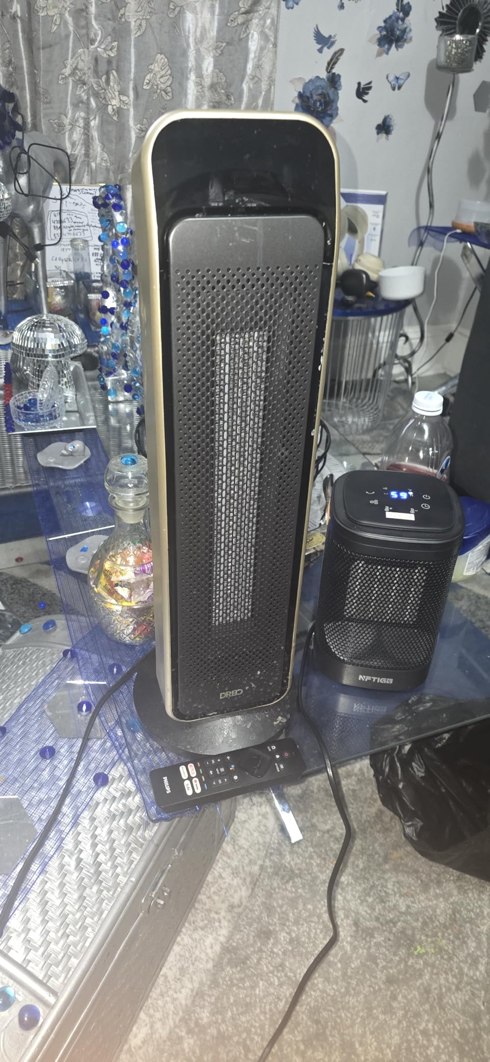 DREO 25 Inch Electric Space Heater for Indoor Use, Large Room, Thermostat customer photo 2