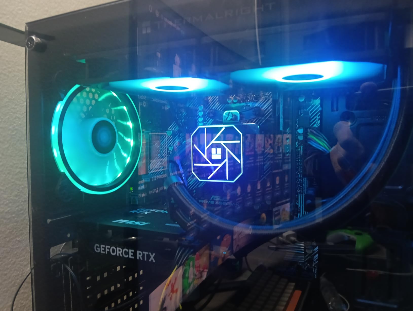 Thermalright Aqua Elite 240 V3 Water Cooling CPU Cooler, Double PWM ARGB Fans with S-FDB Bearings,Efficient PWM Controlled Pump,for AMD/AM4/AM5, Intel LGA1150/1151/1200/1700/1851, (AE240 V3) customer photo 2